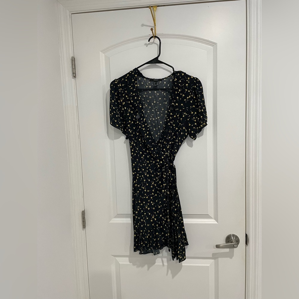 Floral Wrap Dress